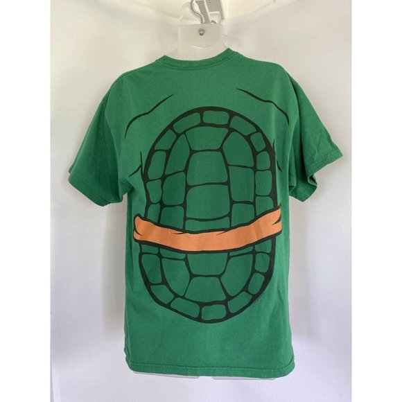 Rare TMNT Teenage Mutant Ninja Turtles T Shirt Green Size XL Cotton Giant Brand - Picture 11 of 11